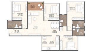 Merlin Ventana Baner – Premium 3 & 4 BHK Luxury Apartments in Pune by Merlin Group with World-Class Amenities